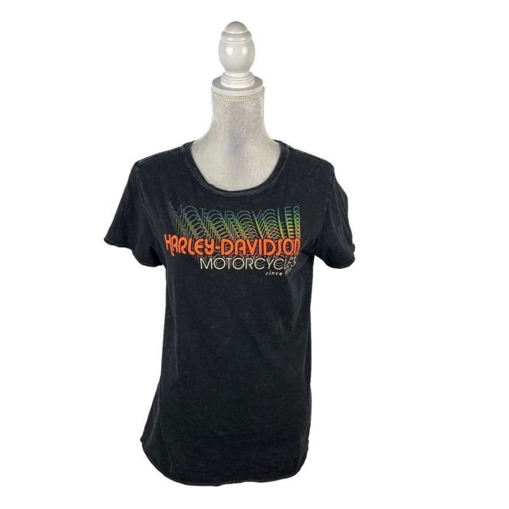 Harley Davidson‎ Motorcycles Retro T-shirt Purposeful Fading Youngstown Ohio XL